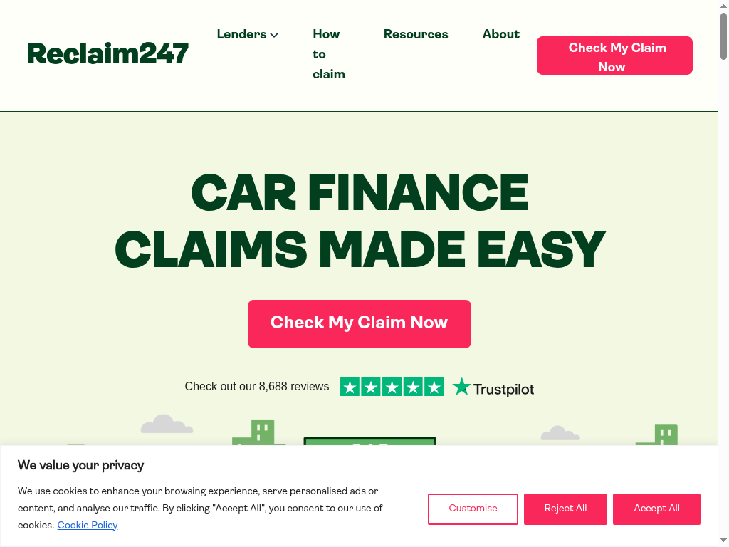 Reclaim247 — Car Finance Claims Made Easy